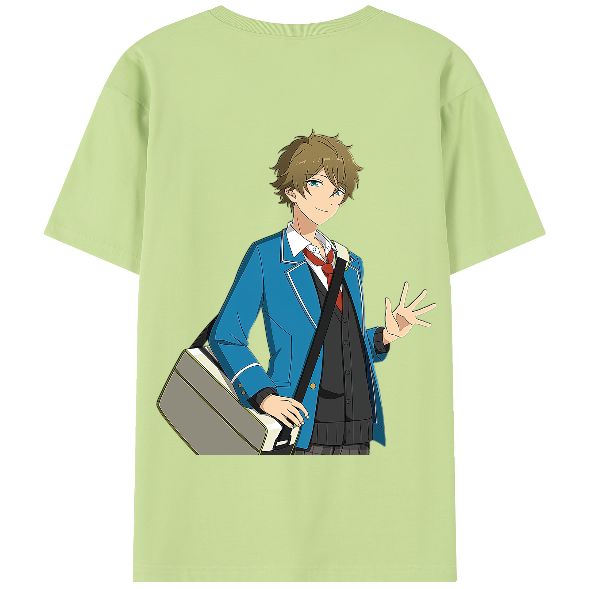 （画像用） あんさんぶるスターズ! Ensemble Stars 綿100％半袖Tシャツ（背面プリント）